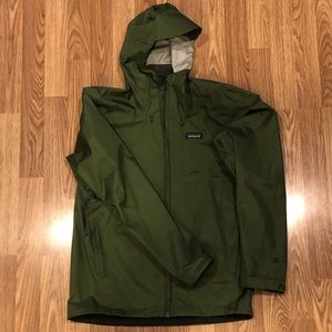 Men's Green Patagonia Torentshell Jacket S/P